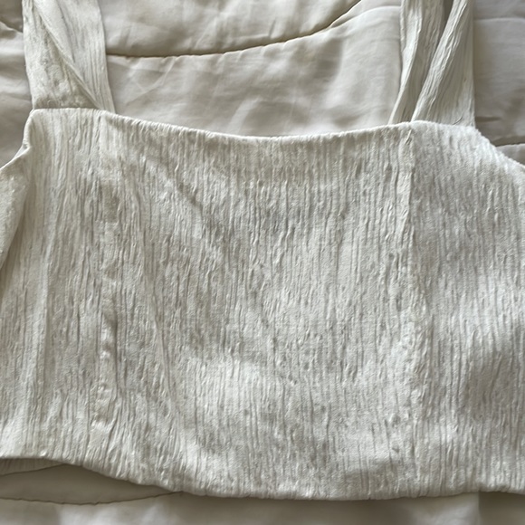 Zara Wrinkled Effect Crop and Skirt Set - Picture 5 of 6